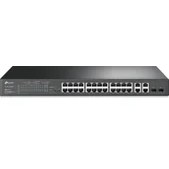 Resim TP-Link (O) 24PORT TL-SL2428P 10/100MBPS +4 Port Gbit Smart Poe+ Switch 