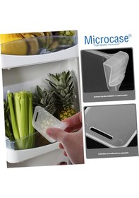 Resim Microcase Sert Plastik Buzdolabı Bölüm Düzenleyici Ayracı Buzdolabı Organizatörü-al5272 8 Adet Beyaz 