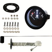 Resim 2" 52mm Yakıt Seviyesi Göstergesi Yakıt Sensörü E-1/2-F ile, 12V Araç Gösterge Paneli Yedek Hava Yakıt Oranı Göstergesi, Araçlar, SUV'lar ve Deniz Motorları için - Kolay Kurulum, Pil Gerektirmez, Araç Yakıt İzleme, Net Göstergesi Görünümü, Dayanıklı Göstergesi Tasarımı 