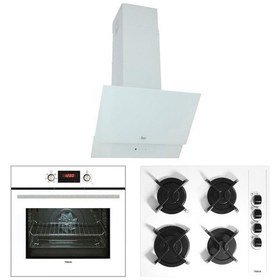 Resim Teka Chef 8 HAK 627 WH - GBC 64002 KBC WH - TVT 60.1 Beyaz Ankastre Set 