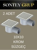 Resim SONTEY 10X10 KROM SÜZGEÇ 2 Lİ PAKET 