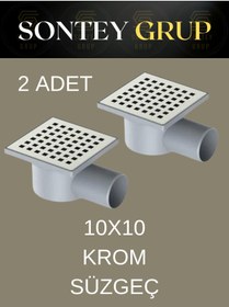 Resim SONTEY 10X10 KROM SÜZGEÇ 2 Lİ PAKET 