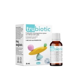 Resim Trubiotic Probiyotik Damla 8 ml 