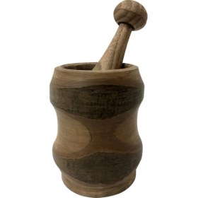 Resim Boho Bazzar Süwen Ağacı El Yapımı Havan 10*8cm 