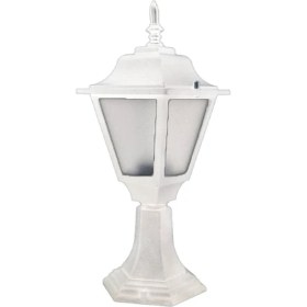 Resim Beyaz Kare Fener Seti, Şık ve Modern Dekoratif Aydınlatma 