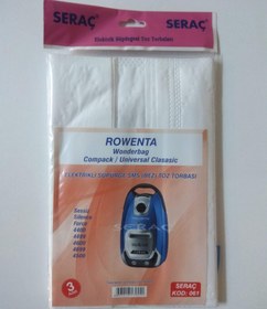 Resim Bez Süpürge Torbası Rowenta ASN-SPR-061 