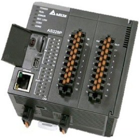 Resim Delta As228t-a ,16d/12n Ethernet Canopen Plc Cpu Modül 