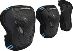 Resim Çocuk Scooter & Paten Koruma Seti – Kaliteli Dizlik ve Dirseklik Seti (S) Mavi FR37715 