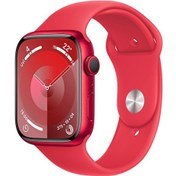 Resim Apple Watch Series 9 GPS 45 MM Alüminyum Kasa Spor Kordon S/M Akıllı Saat (Apple Türkiye Garantili) 