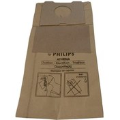 Resim 1. Kalite Philips Uyumlu HR 1300 3 Katlı Kağıt Toz Torbası 10 Adet 