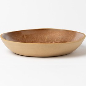 Resim MOCHA STONEWARE BÜYÜK BOY ÇUKUR SERVİS KASESİ 