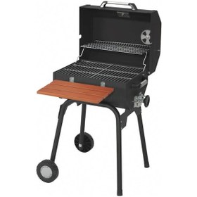 Resim Guruss Kömürlü Tekerlekli Barbekü Mangal 50 CM 