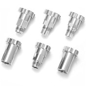 Resim Aubyhe Sprey Aleti Adaptörü, Boya Hazırlama Sistemi İle Uyumlu, 6 Farklı Vida Seçeneği 14mm 1 İç Vida Dahil , Kaliteli Metal, Hızlı Kurulum 