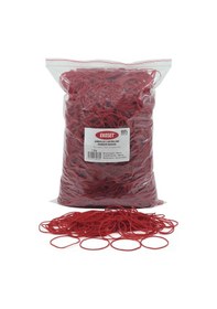 Resim Ekoset Kırmızı Paket Ambalaj Para Lastiği 70Mm 1Kg 