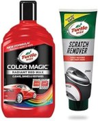 Resim Turtle Wax Gojo Renkli Cila Kırmızı Ince Çizik Giderici Pasta 100 ml 