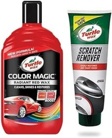Resim Turtle Wax Gojo Renkli Cila Kırmızı Ince Çizik Giderici Pasta 100 ml 