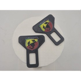 Resim Abarth Kemer Tokası , Abarth Araç Kemer İkaz , Kemer Bip Bip - 2 Adet 