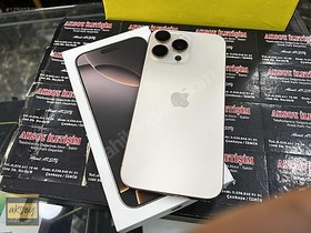 Resim Apple iPhone 16 Pro Max İkinci El TR | 256 GB | Çöl Titanyum 
