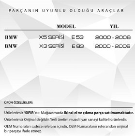 Resim BMW X5 Serisi E53, X3 Serisi E83 için Sunroof Tamir Takımı 