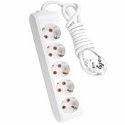 Resim Viko Multi-Let 5'li Çocuk Korumalı Grup Priz 1 Metre 