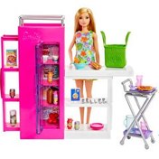 Resim Barbie Mini Büfe Oyun Seti HJV38 