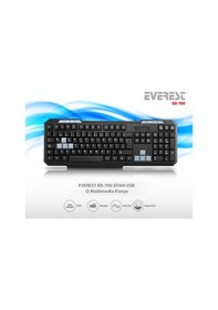 Resim Everest Kb-700 Usb Multimedya Klavye 