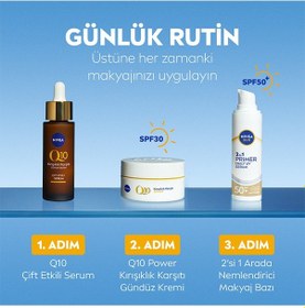 Resim Nivea Sun Yüz Koruma & Serum Spf50 30 Ml 
