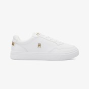 Resim Tommy Hilfiger Essential Elevated Court Kadın Altın Sneaker 