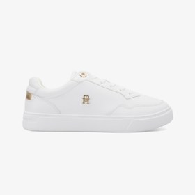 Resim Tommy Hilfiger Essential Elevated Court Kadın Altın Sneaker 