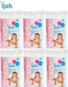 Resim İpek Bebek Temizleme Pamuğu 6 x 60'lı 