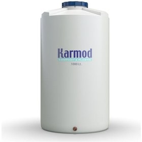 Resim 1 Ton Polietilen Dikey Su Deposu - Beyaz 