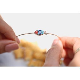 Resim Reis Kuyumculuk T1986 Karnaval Fish Altın Bilezik 