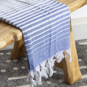 Resim Alagra Pamuklu Peştamal 2'li Set 100x170 cm Mavi 