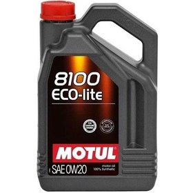 Resim Motul 8100 Eco-Lite 0W-20 4 Litre Motor Yağı ( Üretim Yılı :2022 ) 