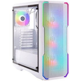 Resim BitFenix Enso Mesh Tempered Glass ARGB USB 3.0 Beyaz ATX Mid Tower Kasa 