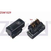 Resim Zegen Renault R19 1988-2000 Rezistans Anahtarı 9 Pin Turuncu Işık 7700817338 