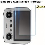 Resim 2 adet 9H Sertlikte Temperli Cam Ekran Koruyucu DJI Mini 4 Pro/Air 3/Mavic 3 Pro/Mini 3/Mini 3 Pro/Air 2S RC/RC 2 Uzaktan Kumanda için, Parlak Bitiş, Çizilmeye Karşı Dayanıklı Ekran Koruyucu 