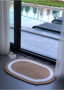 Resim HomeTurko Jüt, Desenli Kapı Önü, Paspas, Banyo Paspası, Balkon Paspası / Hediyelik, Ev Eşyası. 