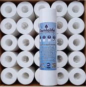 Resim Damlalife 10"Inç 25 Micron Sediment Spun Elyaf Filtre 50 Adet 