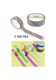 Resim Simli Hologramlı Bant 3 Metre 24 Adet 