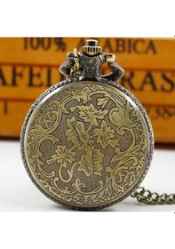 Resim Kişiye Özel Marvel İron Man Quartz Steampunk Vintage Köstekli Saat 