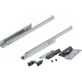 Resim Blum 560F4500C 45 cm Bas Aç Tandem Çift Açılım Çekmece Rayı ( Mandal ve Basaç Dahil ) 
