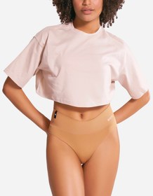 Resim Yüksek Bel Tanga - Indian Tan - XS / Indian Tan 
