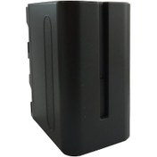 Resim Sony Hd1000 Mc1500 Mc2000 Mc2500 için Np-F960 Np-F970 Batarya Pil 