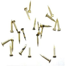 Resim Klips, Menteşe, Ayağı Çivisi 9mm Çelik - Sarı 10gr 0.45 CM 