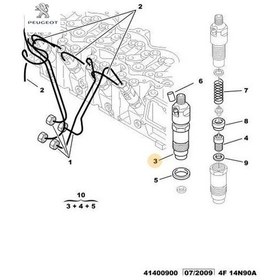 Resim Komple Enjektör Dj5 Boxer Peugeot Peugeot 1980.16 