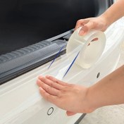 Resim Fit Şeffaf Araba Kapı Kenarı & Eşiği Koruyucu Film - Su Geçirmez, Çizilmez, İz Bırakmayan Nano+Akrilik Sticker, 70/50/30mm Genişlikler, 10m/3m Uzunluklar - Tüm Araçlar İçin Dayanıklı Dış Koruma, Araç Çizik Koruyucu|Dikişsiz Entegrasyon|Dayanıklı Koruyucu, Araba Kapı Koruyucu 