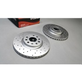 Resim Audi A3 8y Spor Delik Performans Ön Fren Diski Takım 312mm 