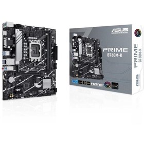 Resim ASUS PRIME B760M-K Intel LGA1700 mATX Anakart 