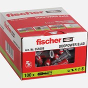 Resim Fischer Duopower 8x40 mm Dübel 100'lü Paket 